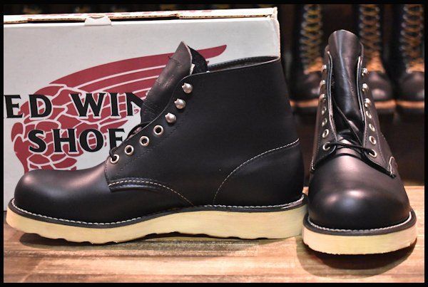 7.5D 箱付 DEAD 犬タグ 98年】レッドウィング 8165 アイリッシュセッター 黒 ブラッククローム プレーントゥ ブーツ redwing  HOPESMORE【EQ037】 - メルカリ