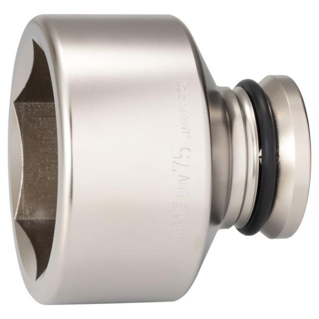 トネ TONE インパクト用ソケット 8NV-75 差込角25.4mm 1” 二面幅75mm