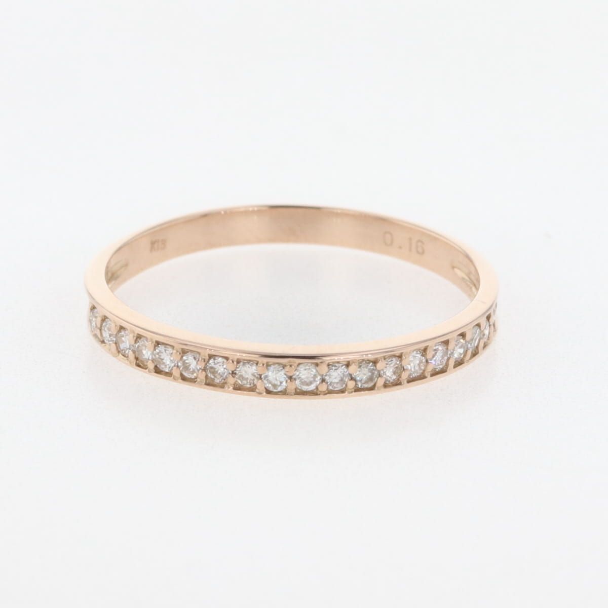 メレダイヤ デザインリング PG ピンクゴールド 指輪 リング 10号 K18 ダイヤモンド レディース