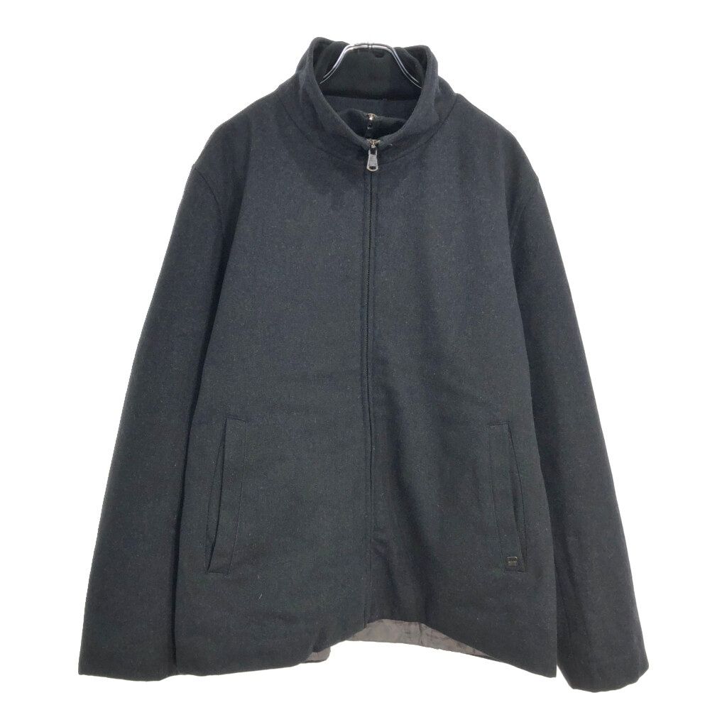   カルバンクライン スタンドカラー ウールジャケット グレー(メンズ L)中古 古着 V1781 Calvin klein カルバンクライン スタンドカラー ウールジャケット
