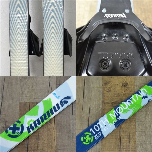 カルフ KARHU 10TH MOUNTAIN XCD 185cm ステップソール ビンディング