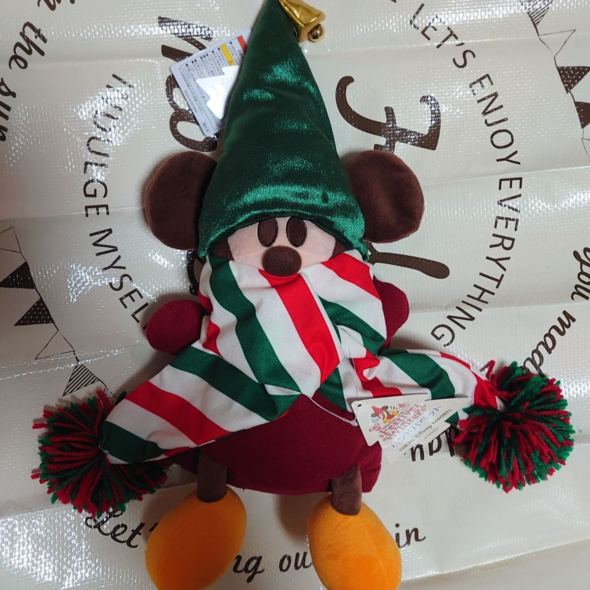 リルリンリン　ぬいぐるみ　ハンドパペット リルリンリン ハンドパペット ぬいぐるみ クリスマスの妖精