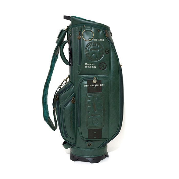 シェリフ キャディバッグ アンティークシリーズ グリーン メンズ 9.5インチ 2025セカンドモデル