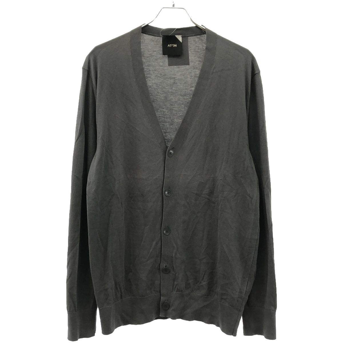 ATON ウールカーディガン サイズ4 ATON（エイトン）の「【ATON