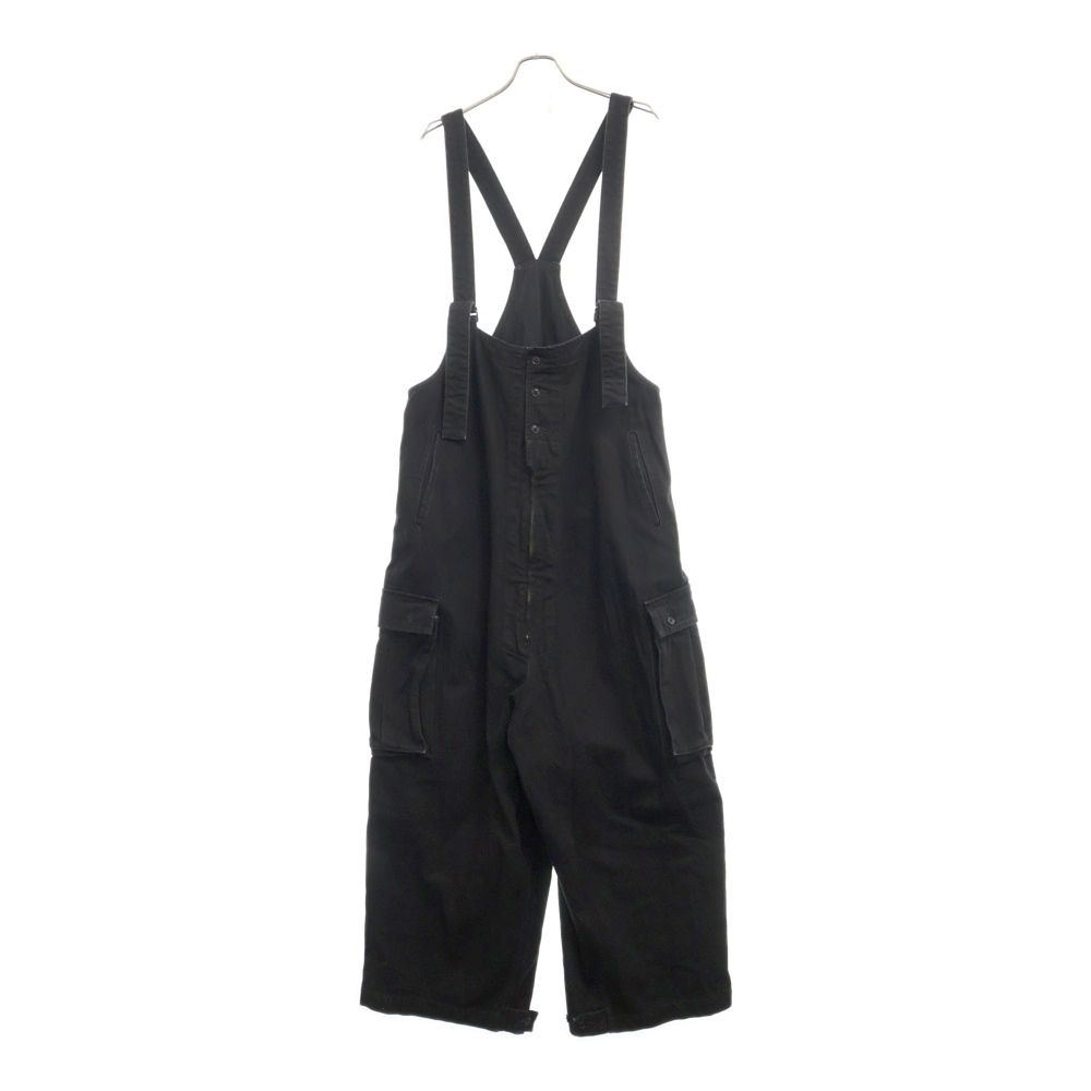 BLACK Scandal Yohji Yamamoto ブラックスキャンダルヨウジヤマモト BK DENIM WORK OVERALL デニム ワーク オーバーオール ブラック HO-D99-041