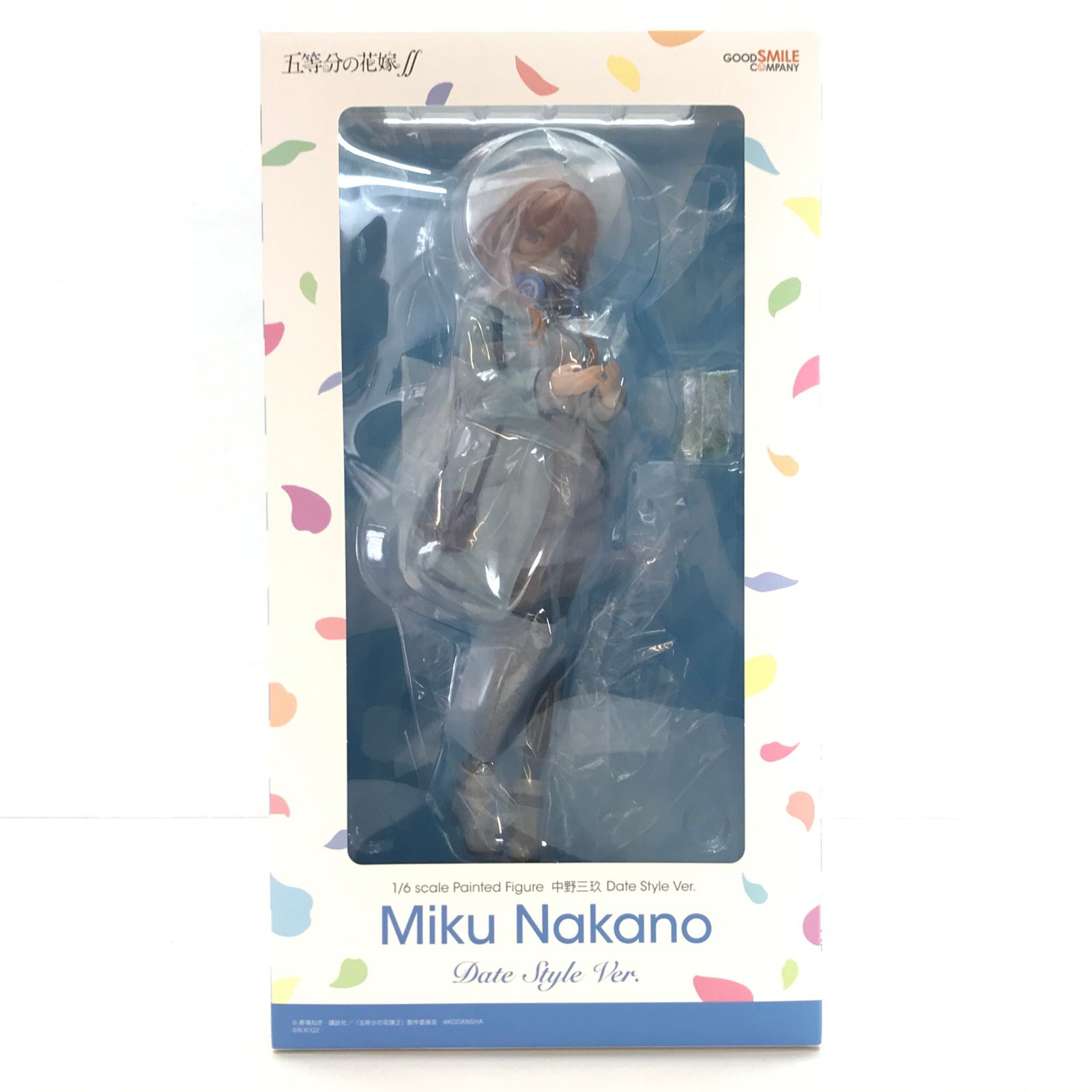 グッドスマイルカンパニー フィギュア 中野三玖 Date Style Ver. 「五等分の花嫁∬」 1/6 プラスチック製塗装済み完成品 開封品