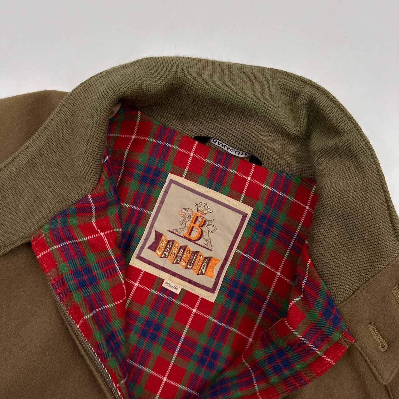 バラクータ　BARACUTA ヴィンテージ　ブルゾン　ジャンパー　ウール BARACUTA バラクータ G9 ウール ハリントンジャケット ブルゾン
