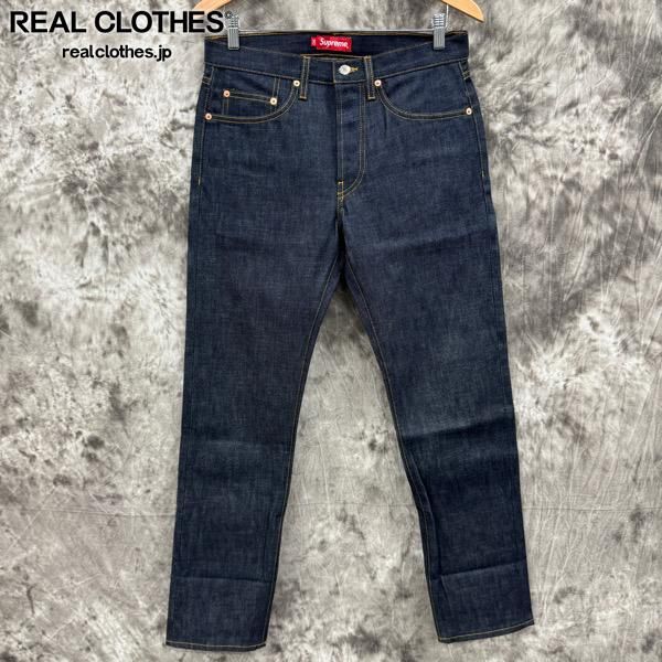 ★Supreme★ シュプリーム Rigid Slim Jean Supreme Rigid Slim Selvedge Jean (FW23) - $168