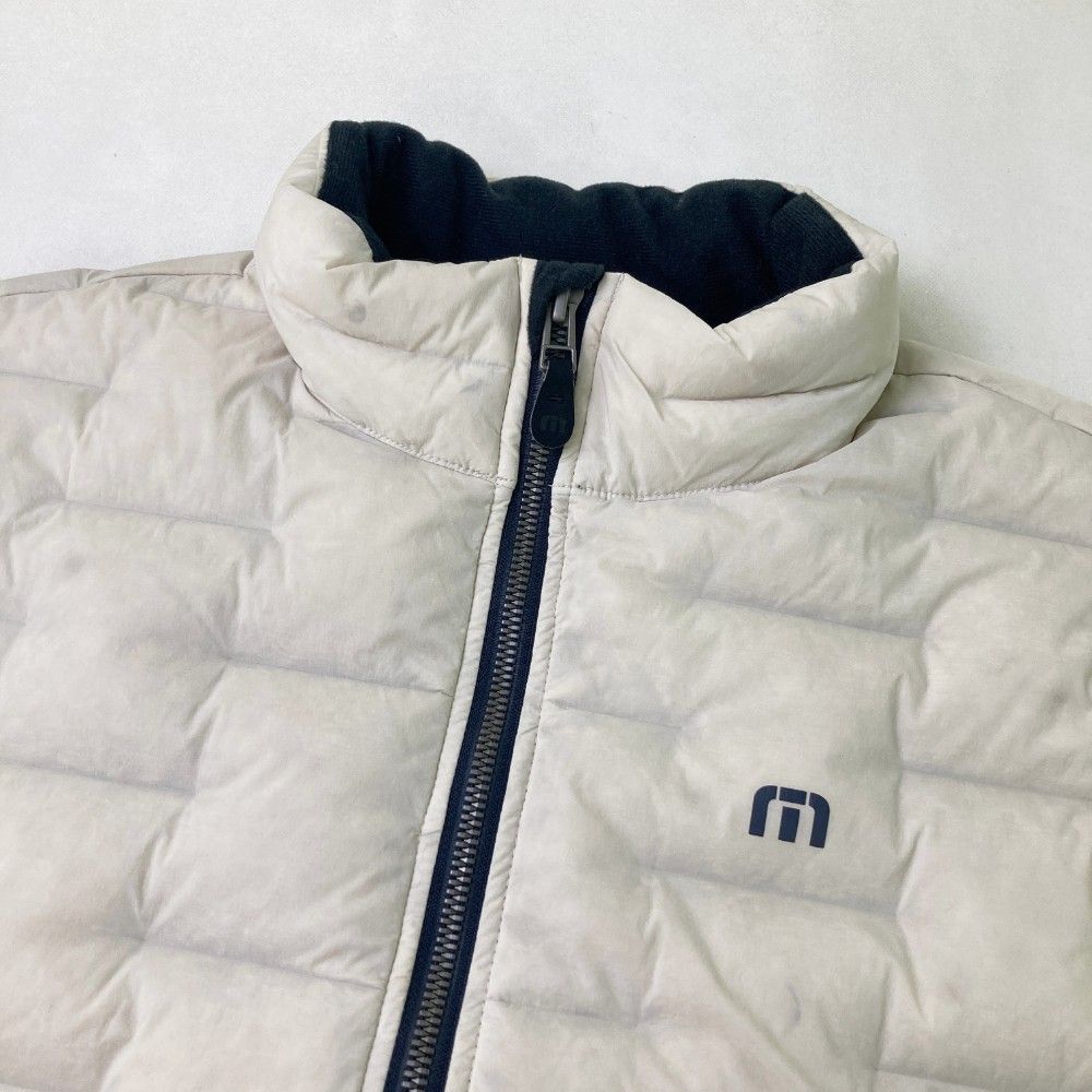 サイズ：M TRAVIS MATHEW トラビスマシュー ダウンジャケット ネイビー