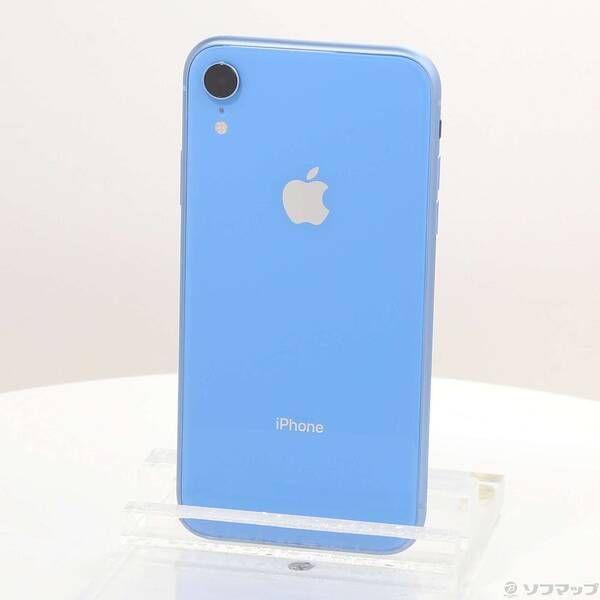 中古品〕 iPhoneXR 256GB ブルー MT112J／A SIMフリー【352】 256GB