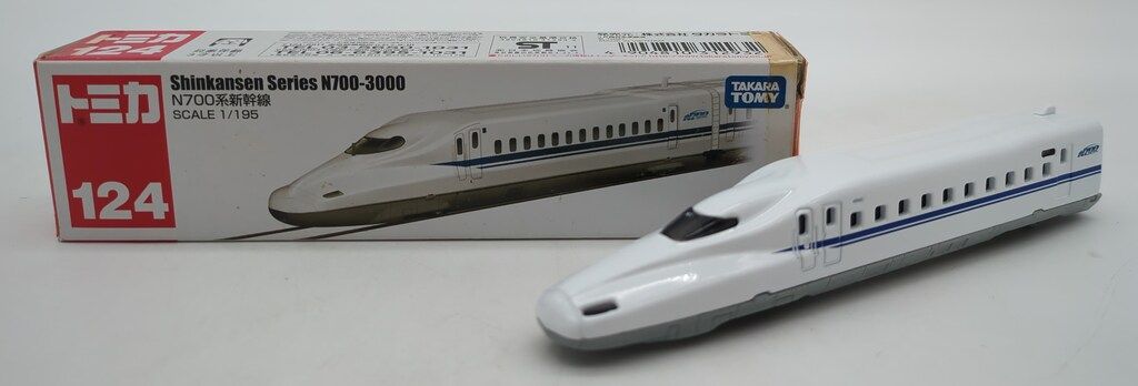 No.124 N700系新幹線 未使用 絶版 1台 希少ロングトミカ124 N700系新幹線 新品未開封 - メルカリ