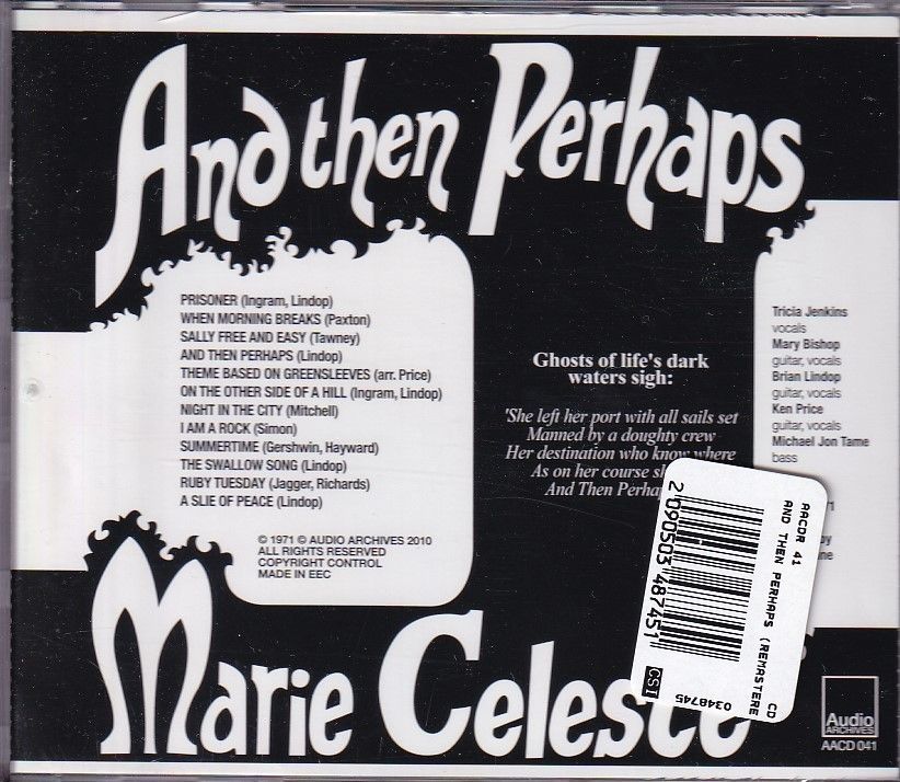 MARIE CELESTE / AND THEN PERHAPS (REMAST - メルカリ