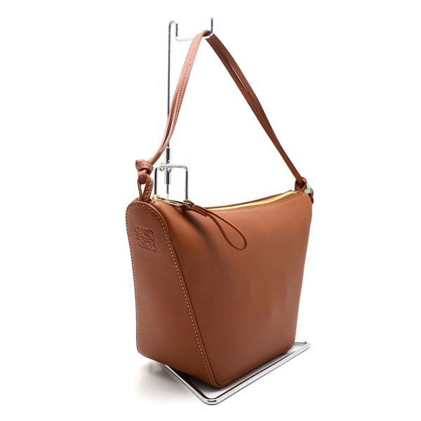 楠本質店 元住吉 LOEWE ロエベ ハンモック ホーボーバッグ ミニ クラシックカーフ タン A538G13X01