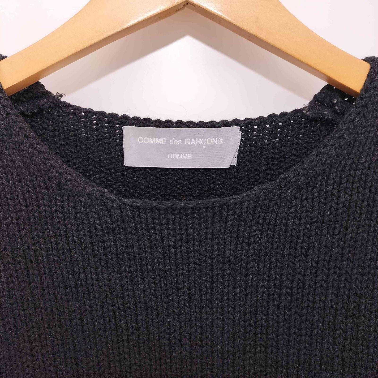 comme des garçons homme 田中オム　ウールニット comme des garçons homme 田中オムウールニット