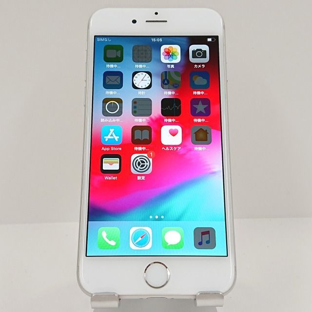 iPhone6 16GB au シルバー 送料無料 本体 c07679