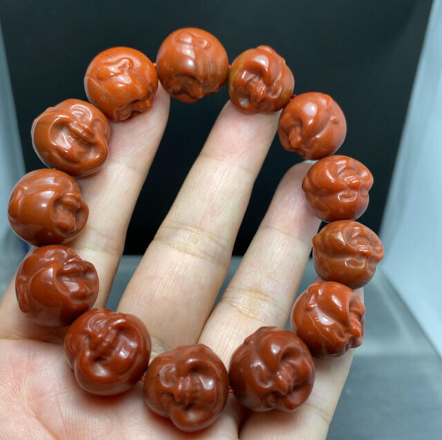 南紅瑪瑙 布袋様 【公式通販】