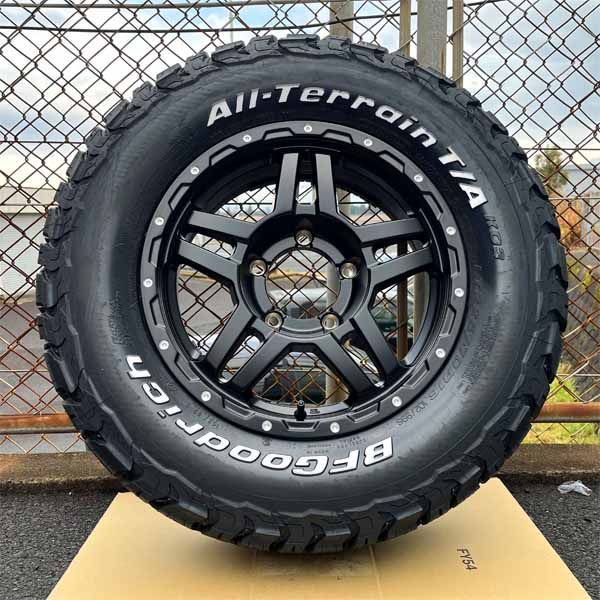ジムニーシエラ純正アルミホイール+BFGoodrich All Terrain オールテレーン スズキ ジムニーシエラ(74系)用 195/80R15 107S