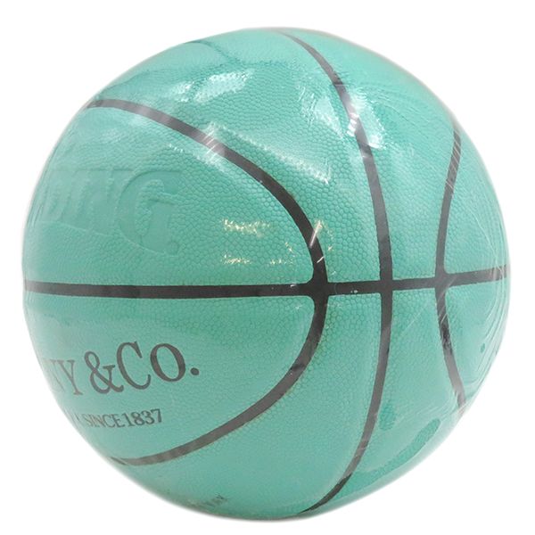 Tiffany &amp; Co. - ティファニー Tiffany &amp; Co バスケットボール 合成皮革 ティファニーブルー Mitchell &amp; Ness Spalding 【中古】 ティファニー Tiffany & Co バスケットボール 合成皮革