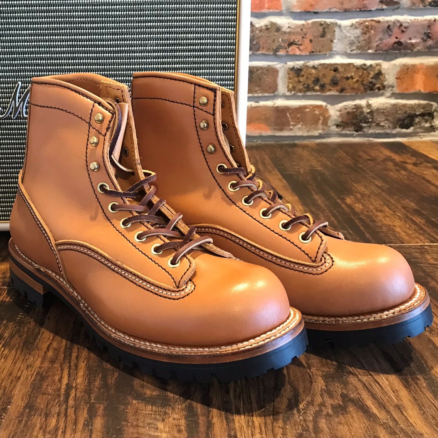 ロンウルフ ワークブーツ SUGAR CANE・LONE WOLF BOOTS(ロンウルフ・ワークブーツ)WIREMAN