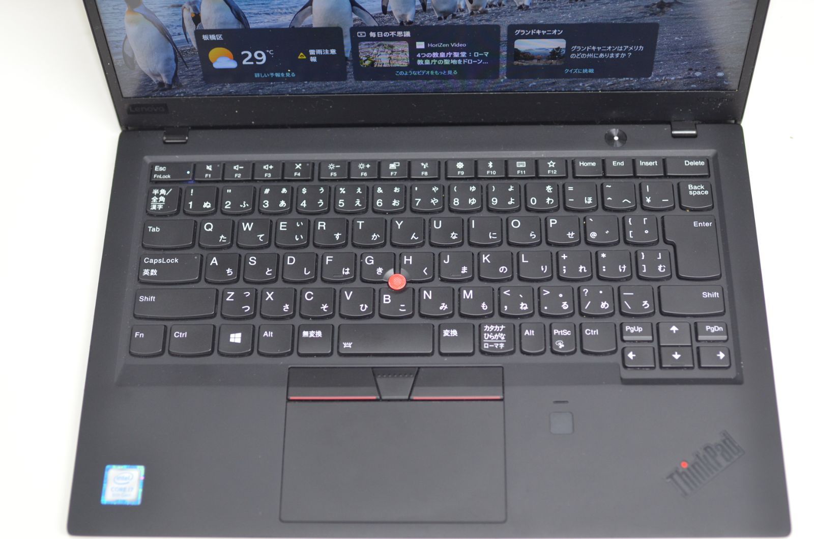 中古ノートパソコン Lenovo ThinkPad X1 Carbon 20KHCTO1WW Windows11+