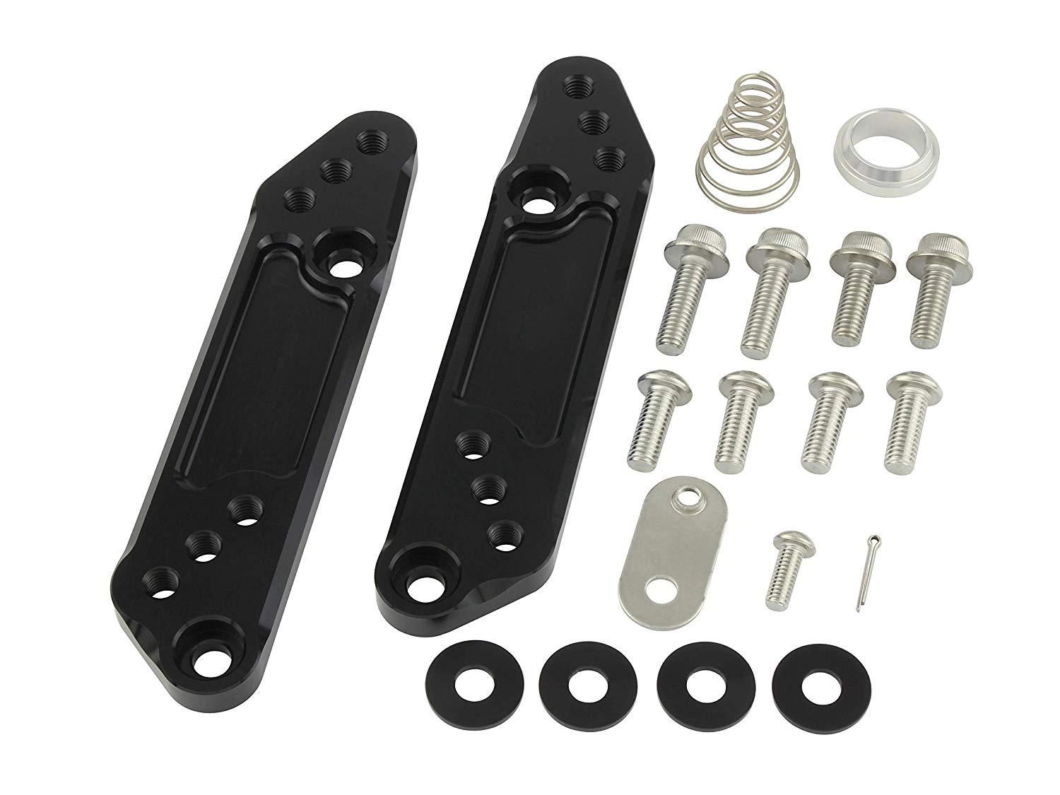 5営業日で発送 POSH ポッシュ ステップアッププレート 黒 GSX250R 品番088072-06