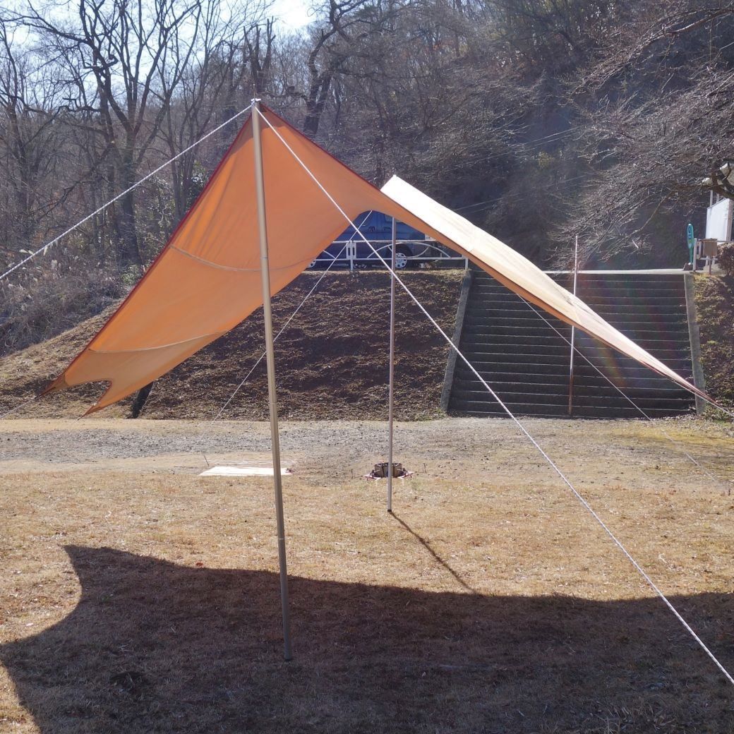 極美品】別売りポール付き TP-762 HDタープ シールドヘキサL 【公式通販】