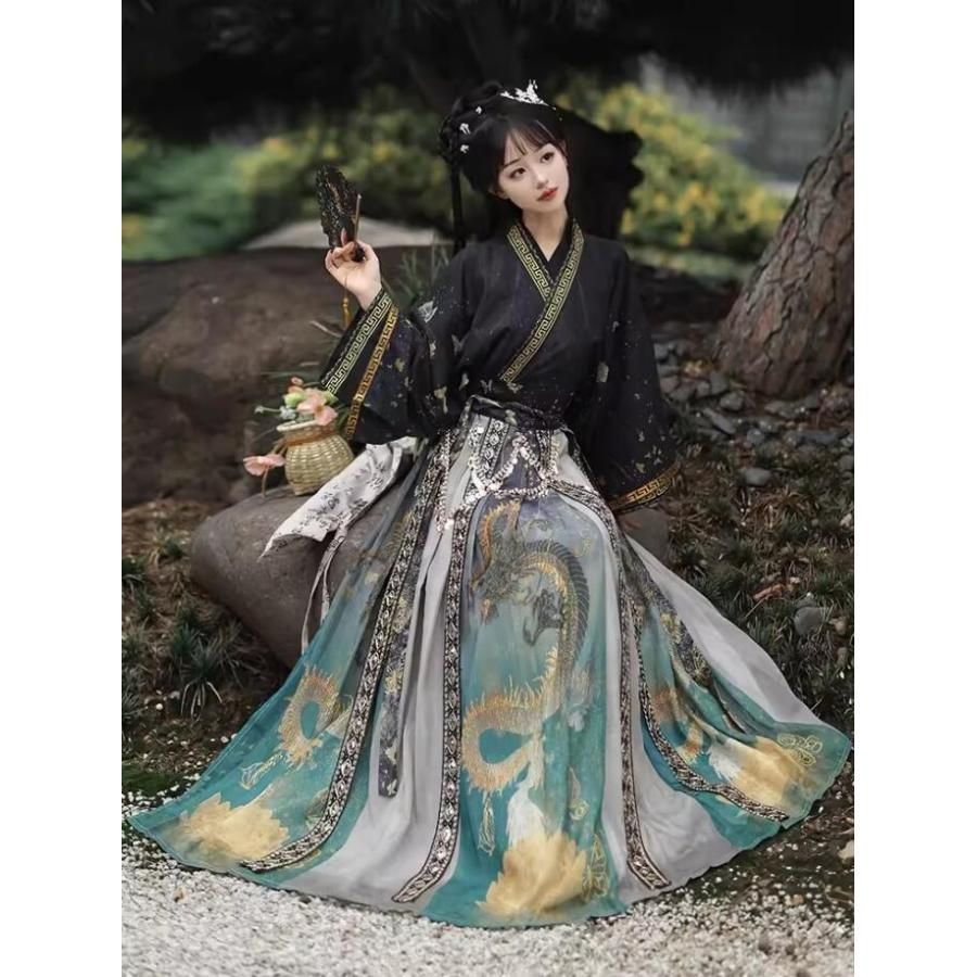 魏晋時代コスプレ衣装 龍