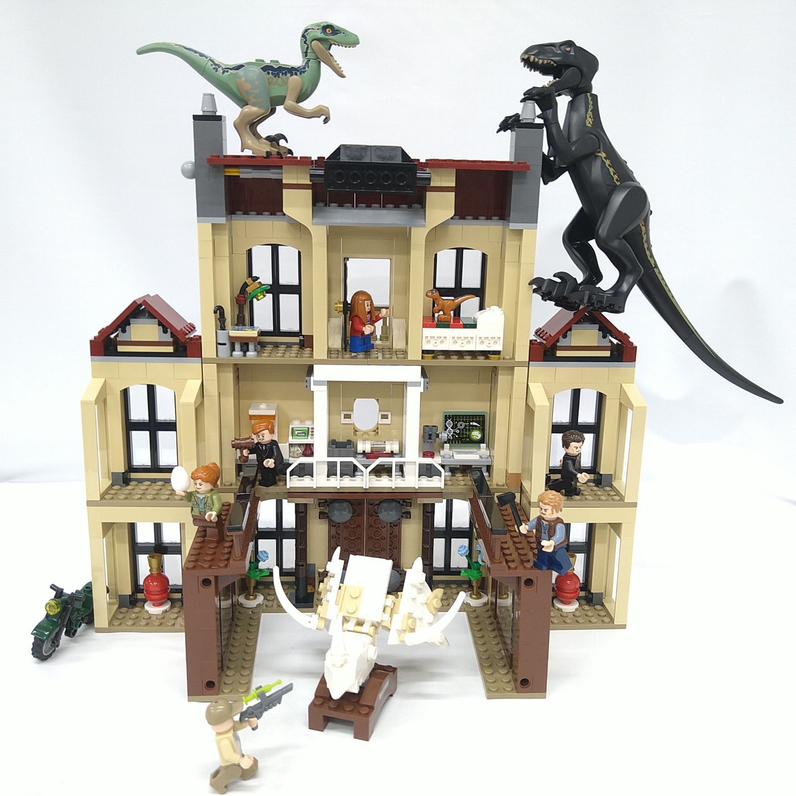 中古/美品】正規品 LEGO レゴ ジュラシック・ワールド インドラプトル 