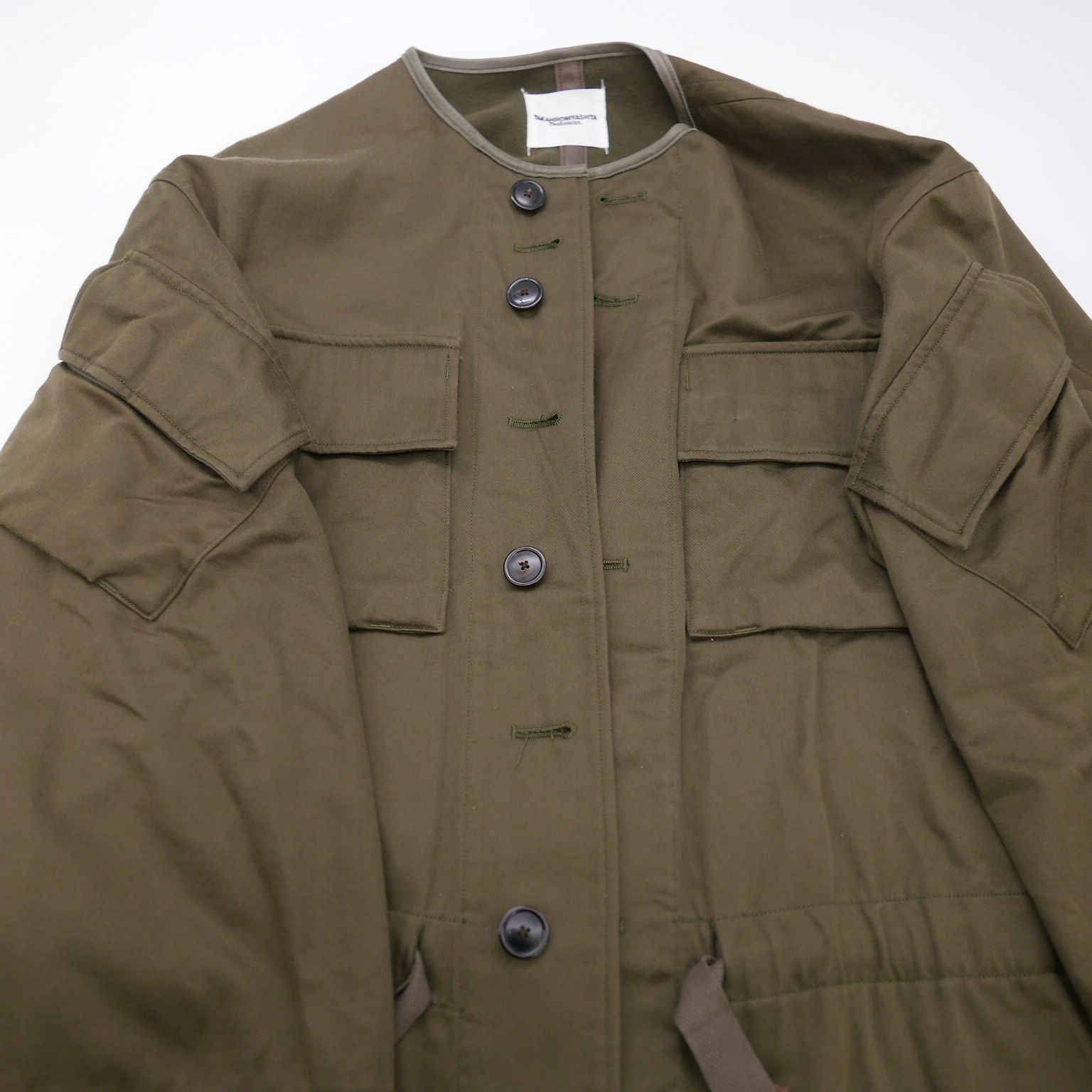 TAKAHIROMIYASHITA The SoloIst. ザ ソロイスト Cutoff Mods Coat カットオフ ミリタリージャケット  モッズコート OLIVE 48 sj.0017AW17 - メルカリ