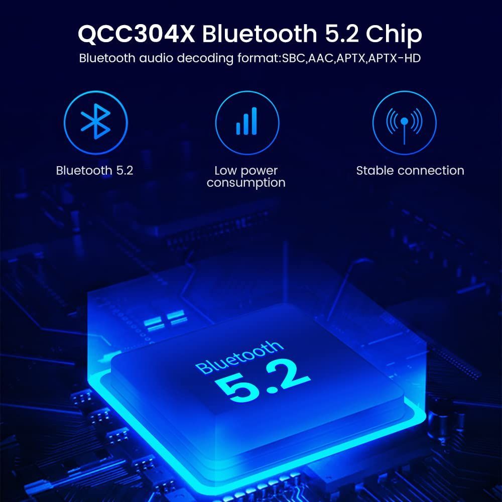 AIYIMA A07 PRO デスクトップアンプ TPA3255+QCC304X+N5532*5