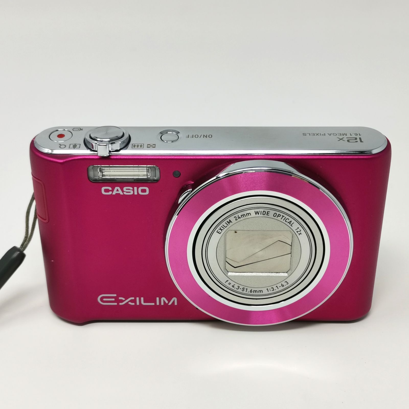 カシオ EXILIM EX-ZS190PK ピンク デジカメ デジタルカメラ 充電