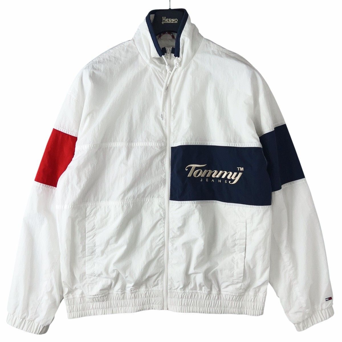 美品 トミーヒルフィガー TOMMY JEANS ナイロン ジャケット