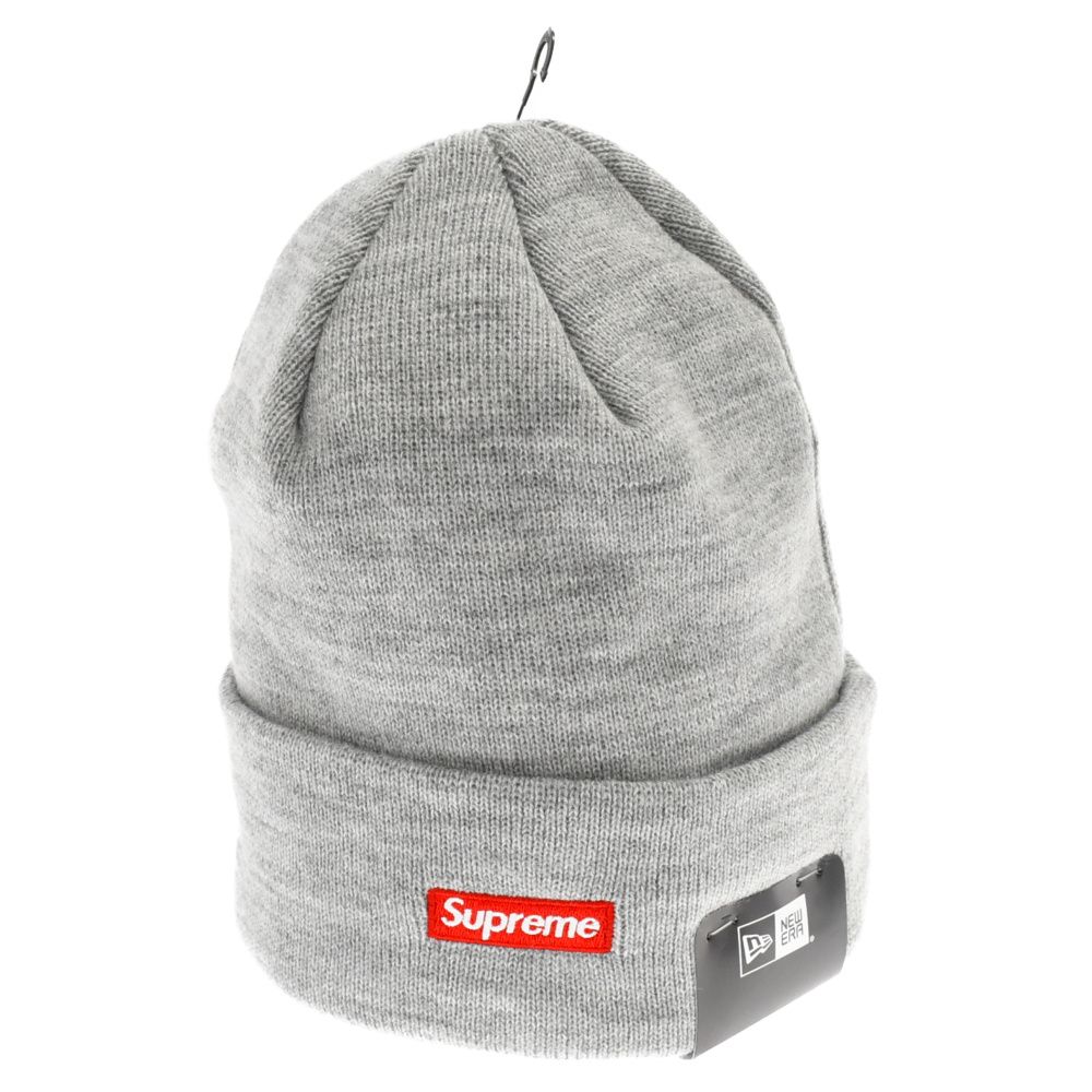 SUPREME (シュプリーム) 23AW×New Era Varsity Beanie Heather Grey