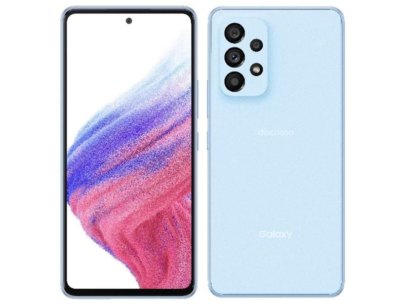 SIMフリー docomo Galaxy A53 5G SC-53C オーサムブルー スマートフォン本体