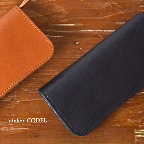 atelierCODEL 長財布 栃木レザー メンズ 財布 本革 (ブラック