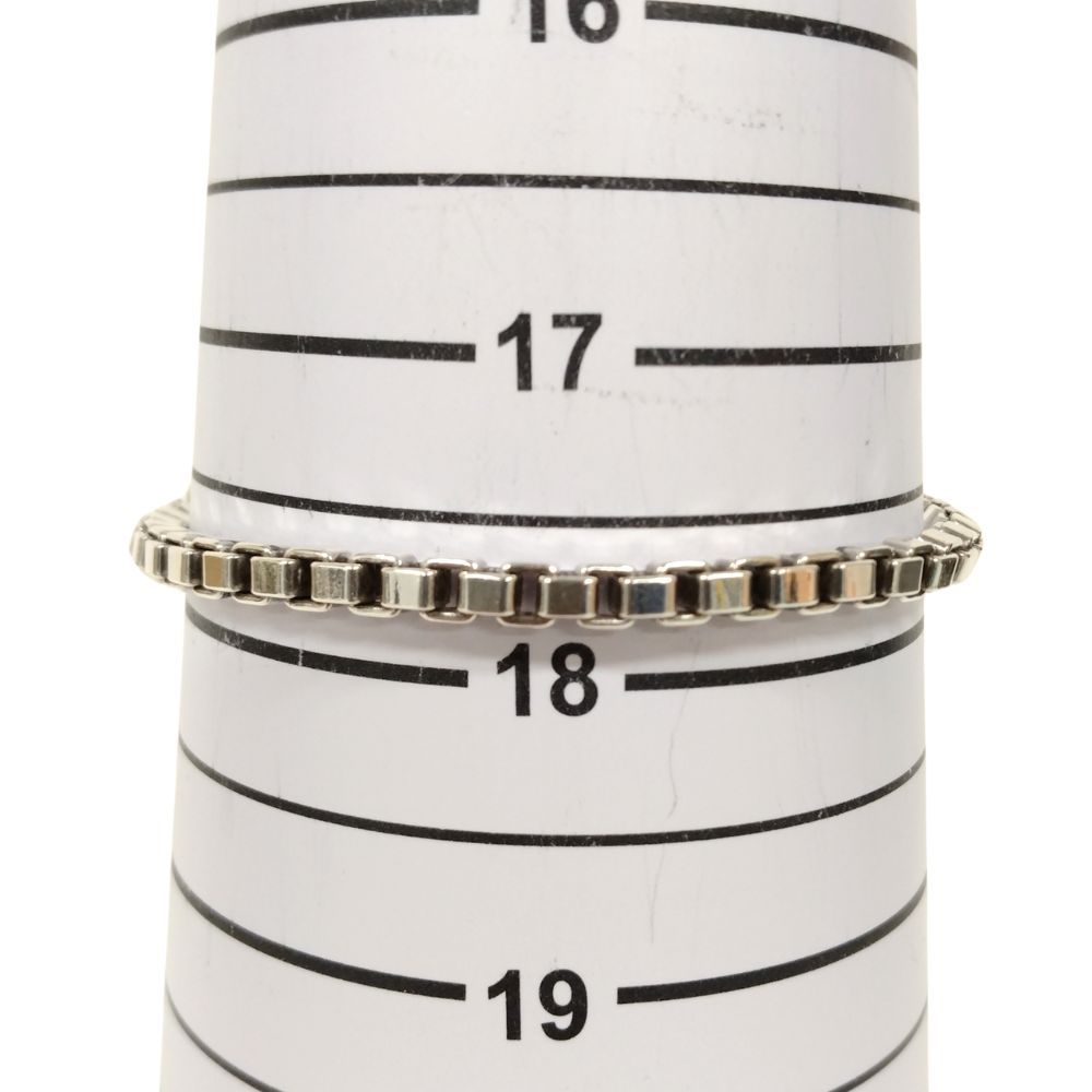 c682 美品　ティファニー　ベネチアン　ブレスレット　シルバー　925 美品 TIFFANY&Co. ティファニー ブレスレット ベネチアン 15.5g