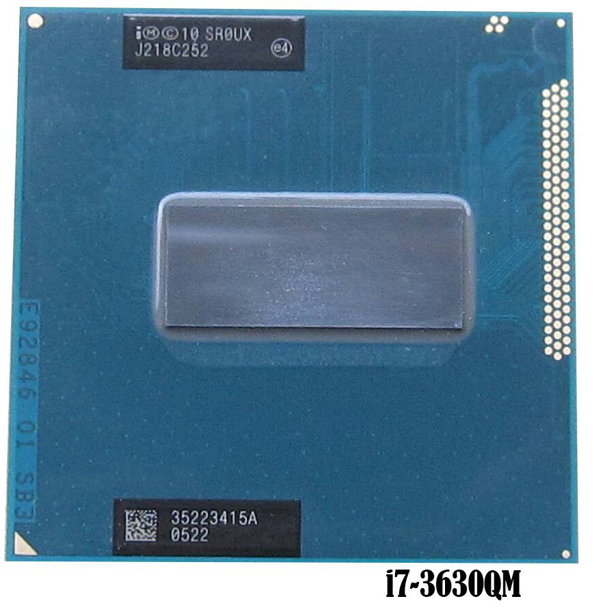 中古CPU】Intel Core i7-3630QM 2.4GHz TB 3.4GHz SR0UX Socket G2