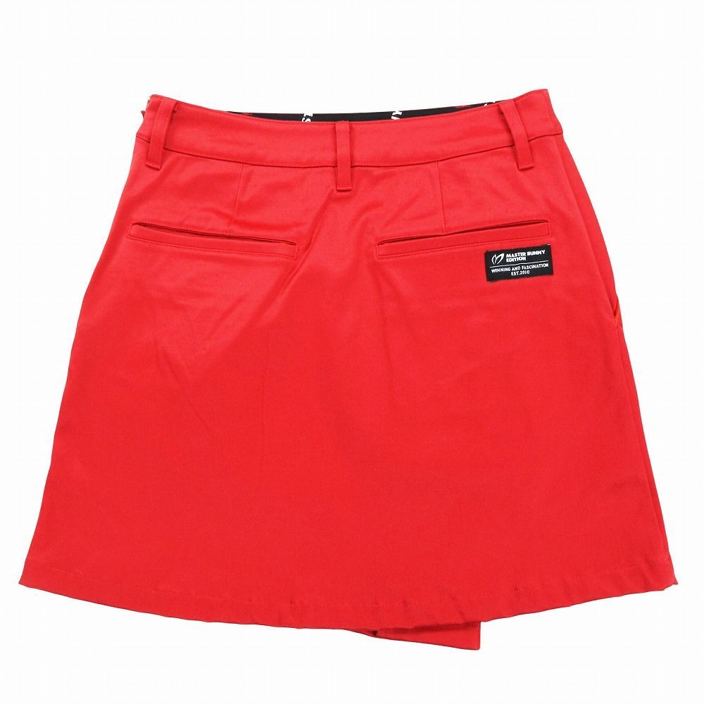 MASTER BUNNY EDITION ゴルフウェア ラップ スカート ミニ ロゴ