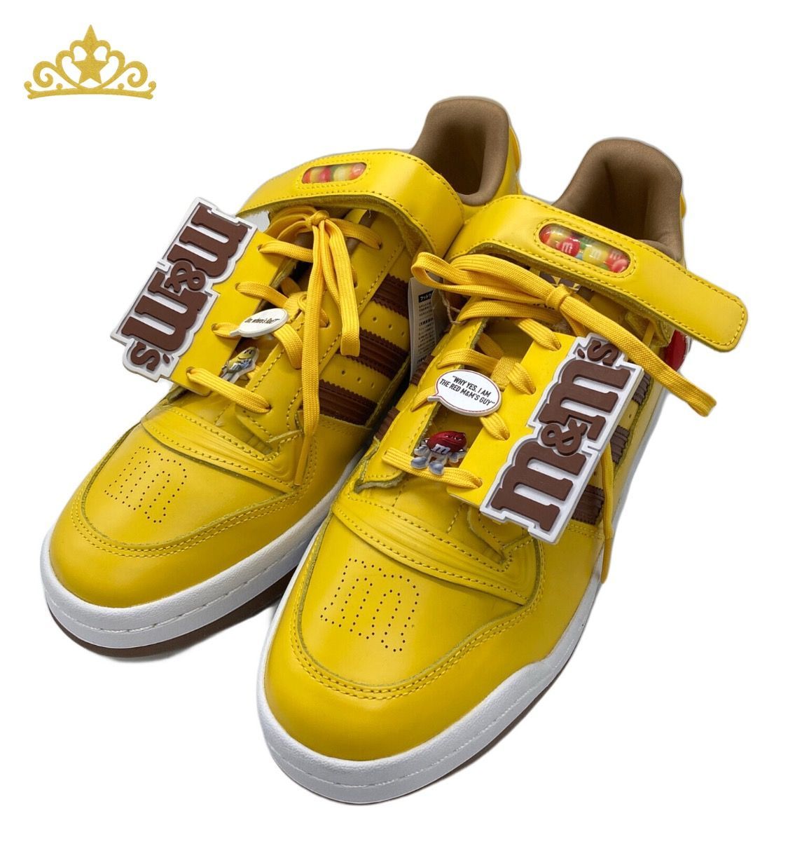 adidas × m&m's デコレーション スニーカー メンズ アディダス