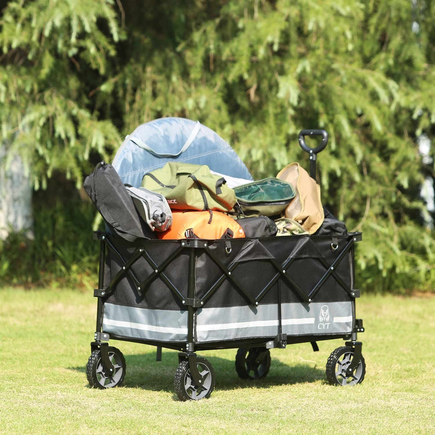 アウトドアに❣️ キャリーワゴン 大容量 156L 耐荷重100kg 人気商品』CYT キャリーワゴン 大容量 156L 耐荷重100kg アウトドア