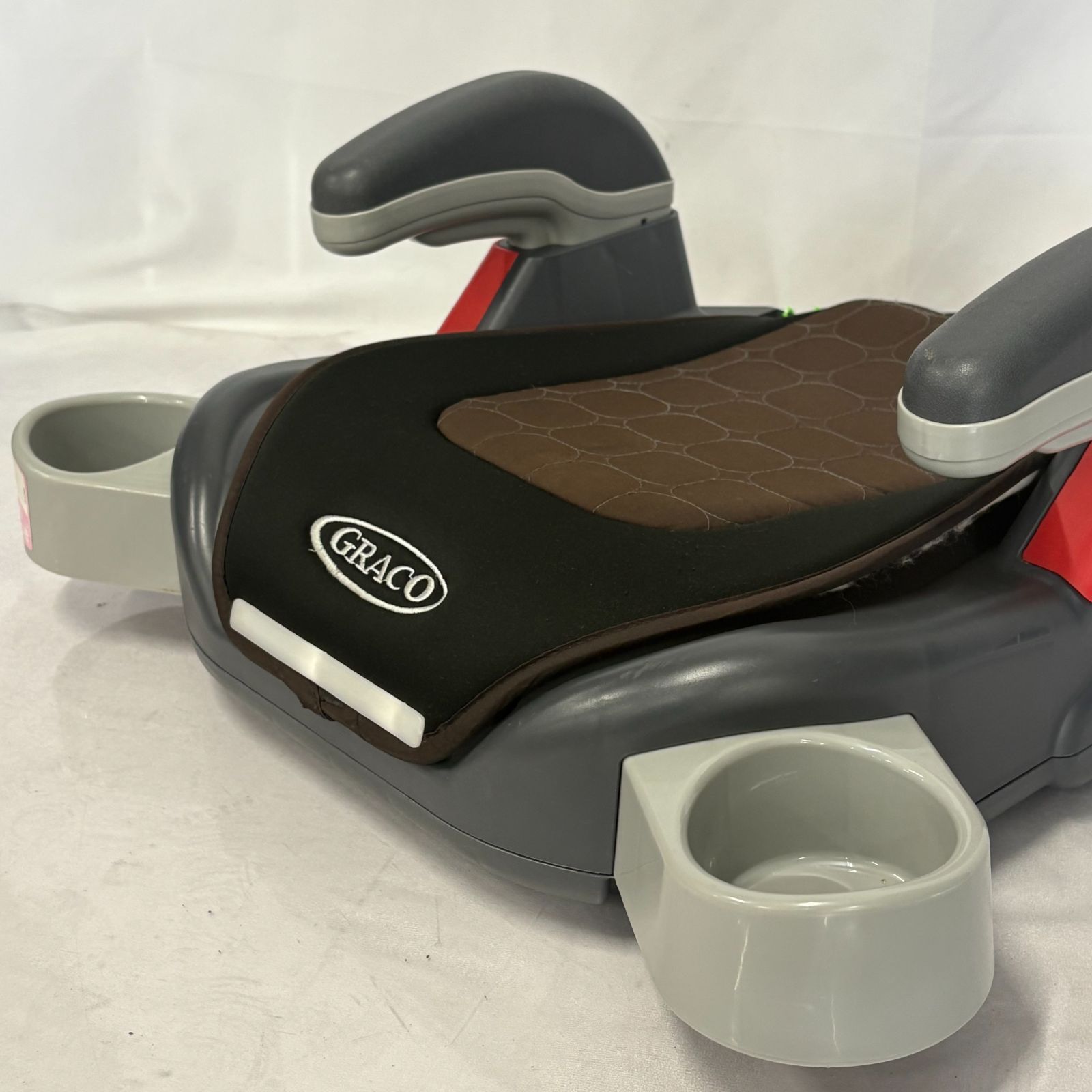 美品 GRACO グレコ ジュニアシート ブースターシート カップホルダー付