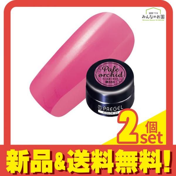 PREGEL(プリジェル) カラーEX シアー PG-CE888 ペールオーキッド 3g 2個セット まとめ売り