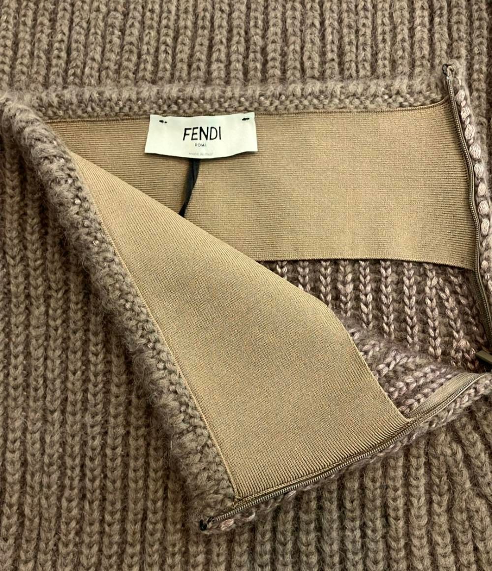 フェンディ　ニットスカート 美品 フェンディ ニットスカート レディース SIZE 38 (M) FENDI
