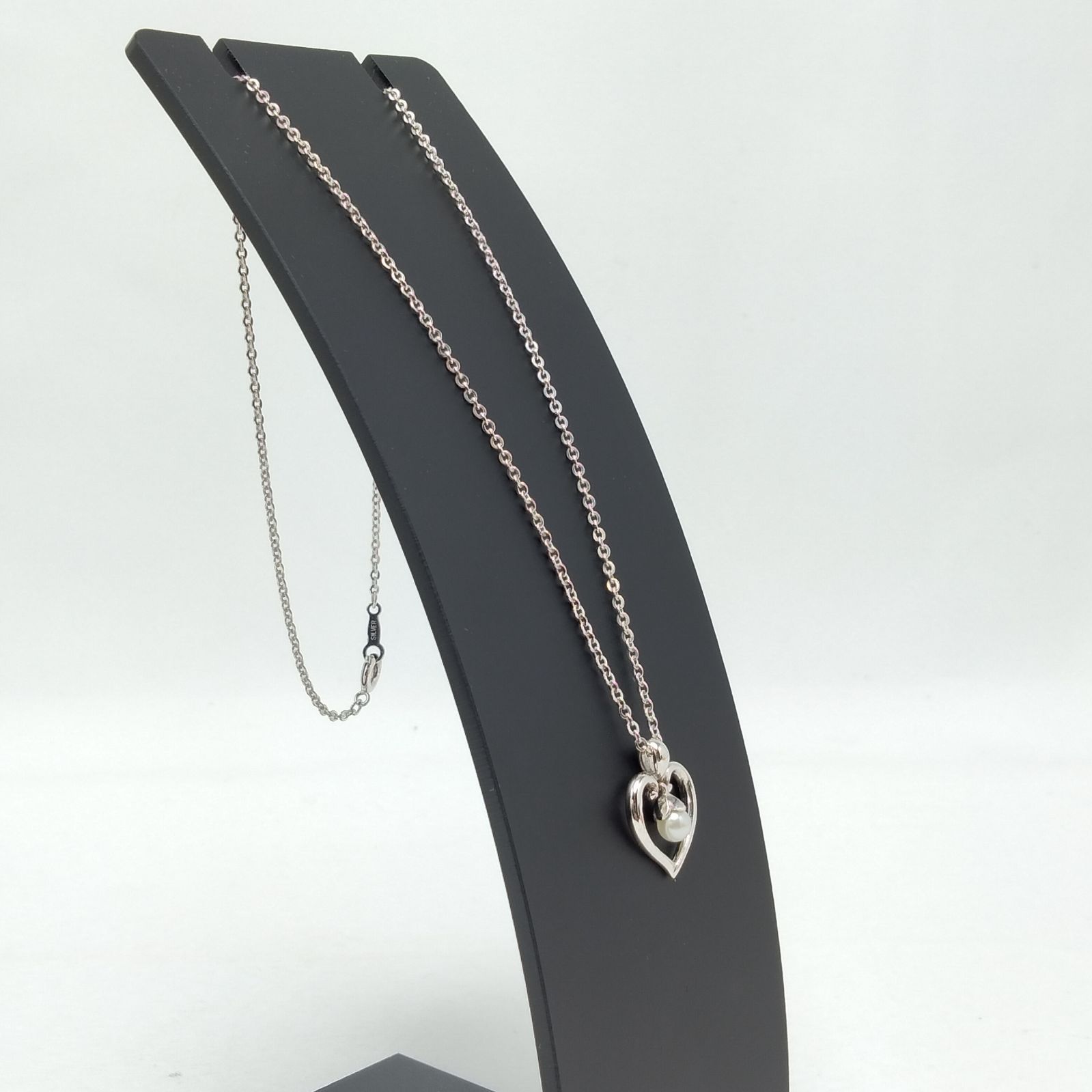 MIKIMOTO ミキモト　ベビーパール　オープンハート　ペンダント　ネックレス MIKIMOTO ミキモト オープンハート ペンダント ネックレス