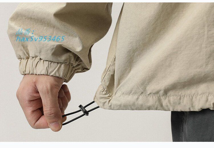 ミリタリージャケット メンズ ドロップショルダー アメカジ ストリート フード付き 男性 ジャケット プルオーバーかっこいい ゆったり hax5v953465 WWW_KANDAIZUMI_COM