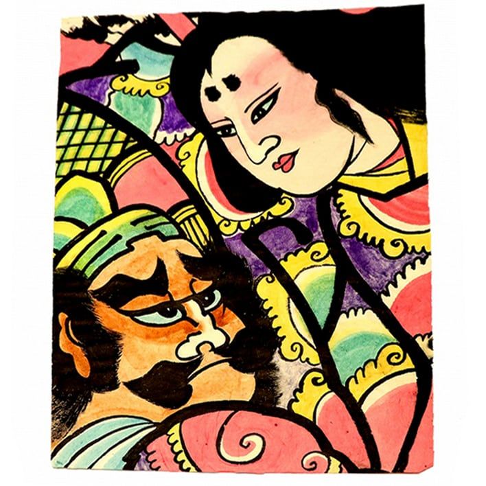 津軽凧絵・ねぷた・ねぶた・No.200118-075・梱包サイズ60