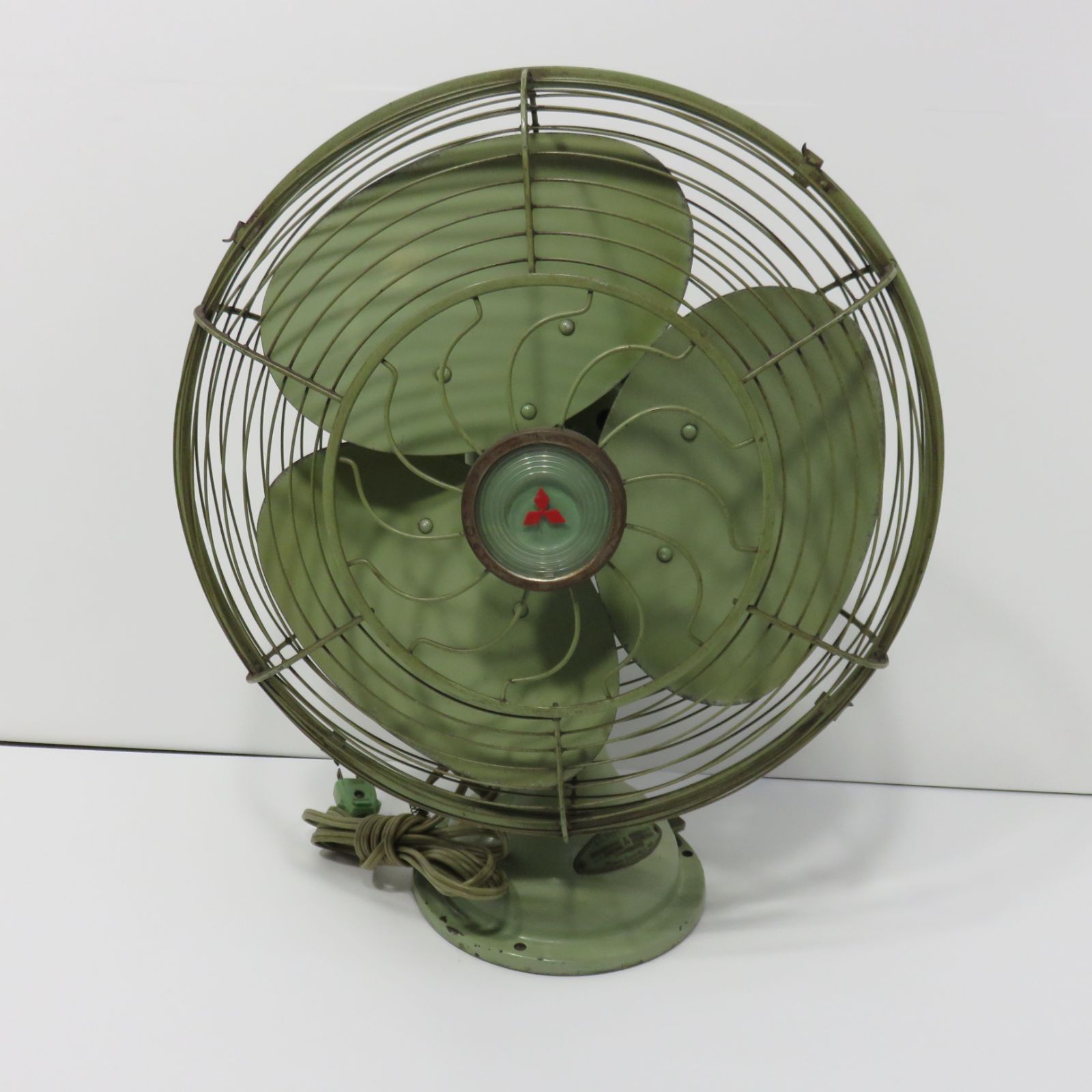 【ジャンク】昭和レトロ　三菱　扇風機 MITUBISHI ELECTRIC 三菱電機 扇風機 (ジャンク品) インテリア品