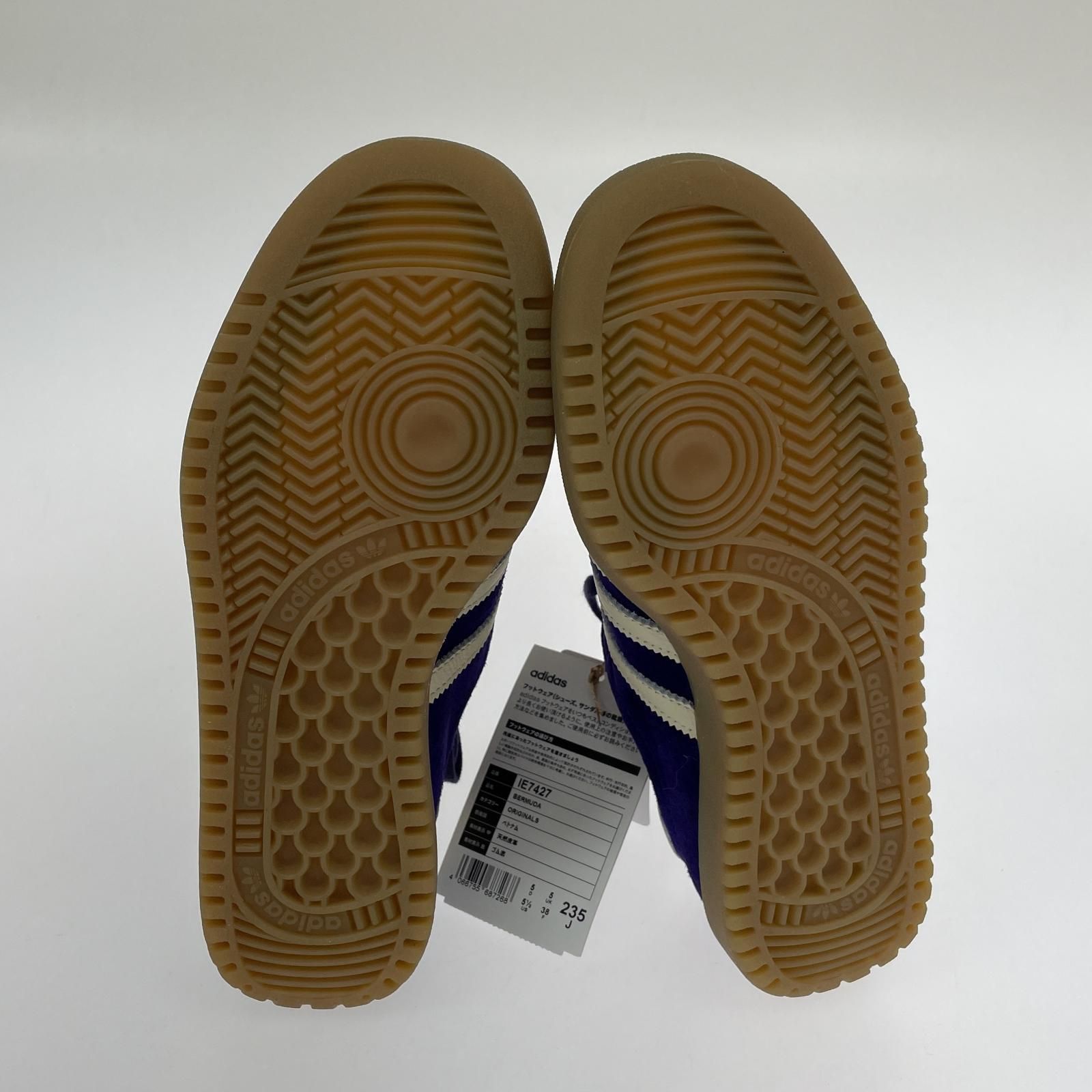adidas BERMUDA IE7427 パープル 23.5cm - メルカリ
