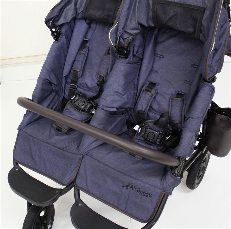 手渡し限定　AirBuggy テクスチャーデニム　エアバギー COCO BRAKE EX MELANGE DENIM | AIRBUGGY