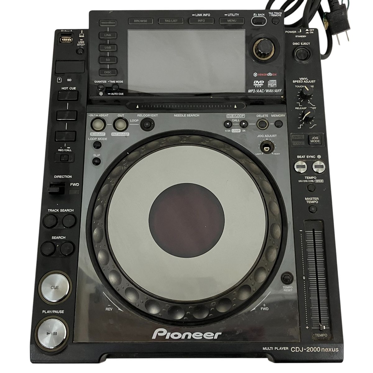 【ジャンク品】Pioneer CDJ-2000 DJプレーヤー Pioneer CDJ-2000 ジャンク品 - メルカリ